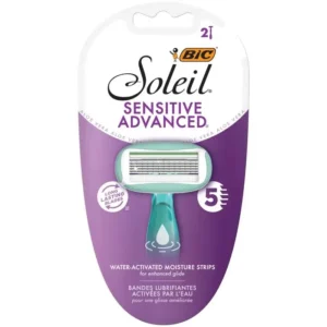 BIC Soleil Sensitive Advanced, Disposable Women's Shaving Razors